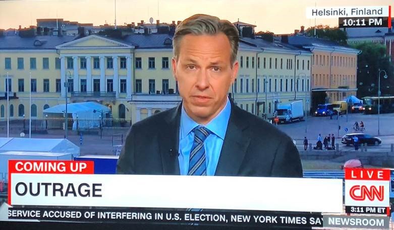 This is CNN: Outrage chyron