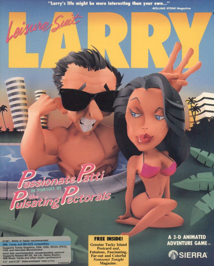 HipoPichardo's tweet photo. Game 140 on the #DOSAdvQuest will be Leisure Suit Larry III. Submit your time &amp; death guesses for this blind play at https://t.co/zRmWgEiamH https://t.co/4vLavOivdK