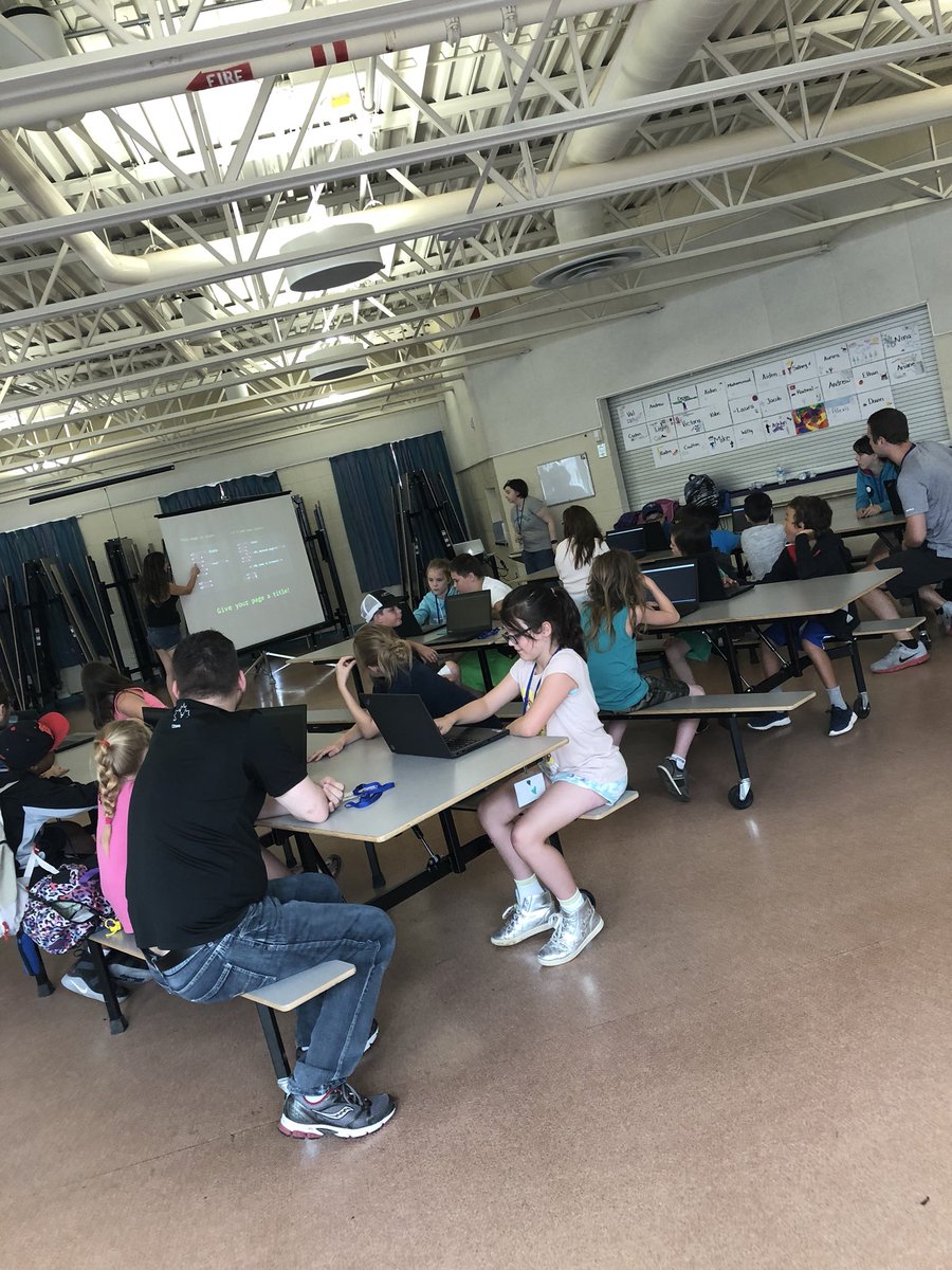 vicandsar's tweet photo. Hello World! Today is Technolgoy Tuesday! Some of our developers hosted a coding workshop with out campers and it was amazing ! #SkillsBuild #IBMCares #IBMvolunteers #IBMyouth https://t.co/2AP5yaBYBs