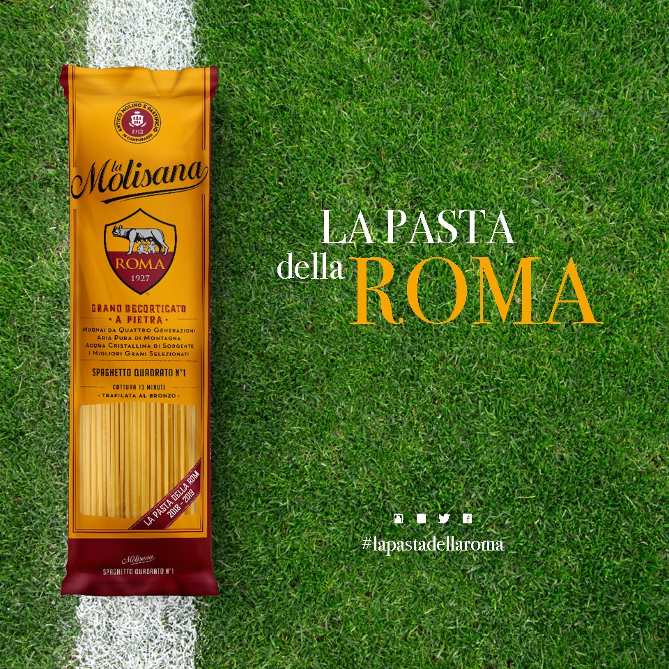 Per le prossime 3 stagioni calcistiche #PastaLaMolisana sarà premium partner dell'<a href="/OfficialASRoma/">AS Roma</a> 🍝⚽️💛❤️ #LaPastaDellaRoma
linkedin.com/pulse/la-pasta…