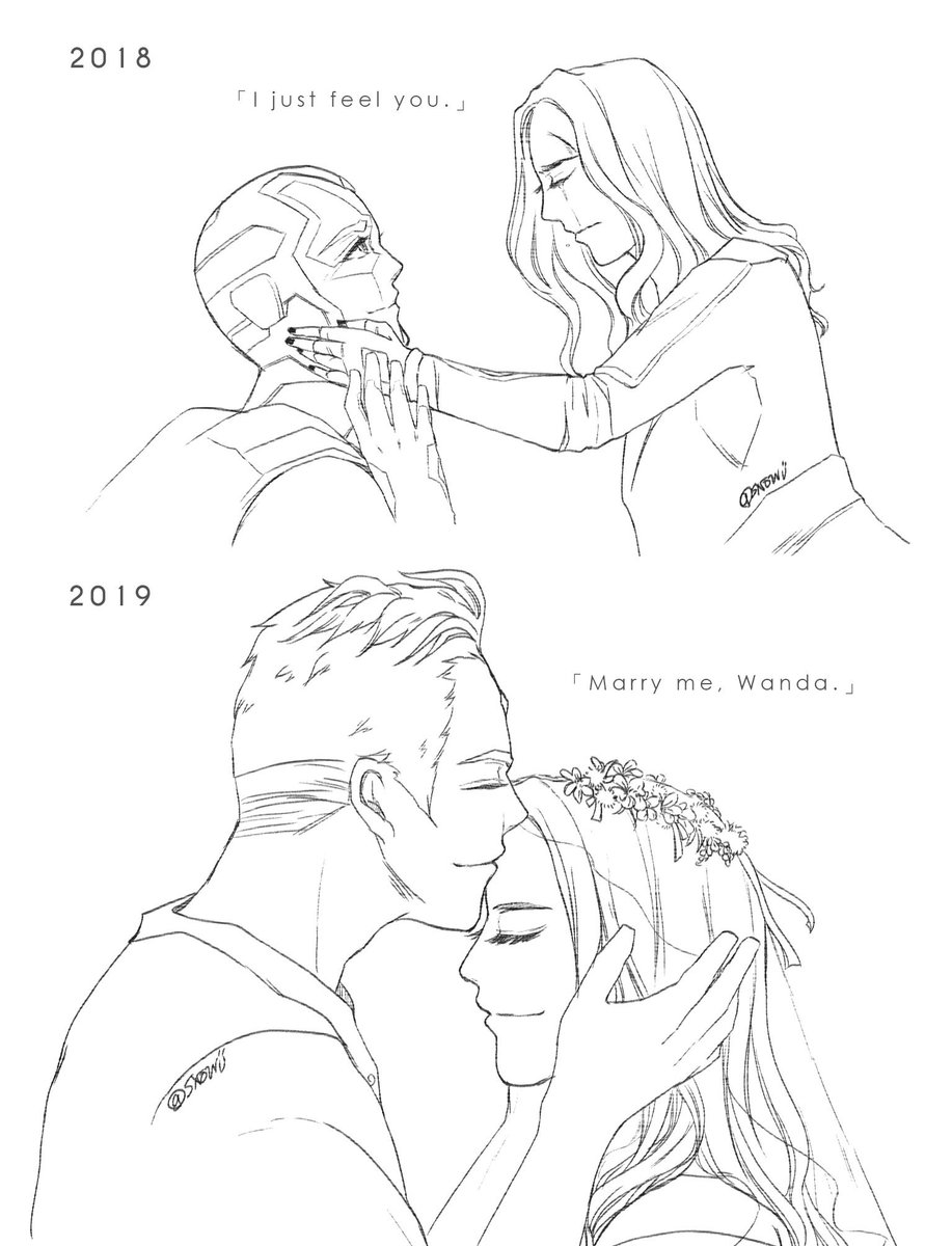 一點來自湯上的靈感www他們真的好冷門阿
-
#scarletwitch #wandavision #scarletvision #vision #TheAvengers #SNOWii
-https://t.co/pYSPQdRfO2    (湯上傳送門) 