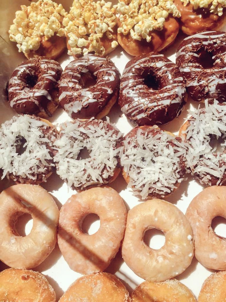 s_doughnuts's tweet photo. All you need is love and doughnuts. DM or call 08158088088 today. #doughnuts #chocolatetopping #coconut https://t.co/bDlIzEmqS6