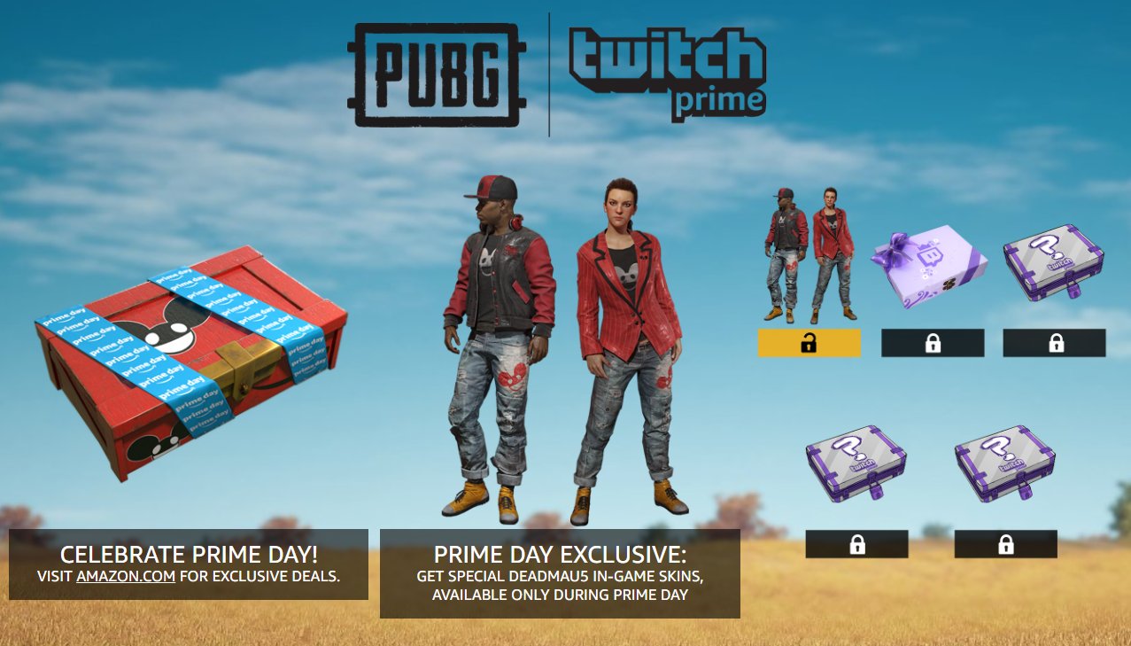 ENROLL TODAY, PUBG  TWITCH PRIME LOOT