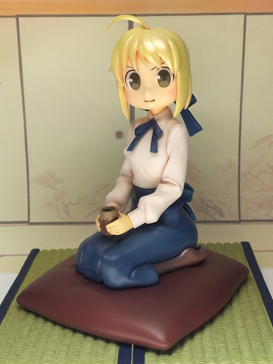 WF新作 衛宮さんちの今日のごはん：正座アルトリアの展示品が完成しま