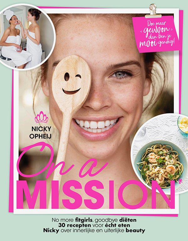 No more fitgirls, goodbye diëten, maar gewoon gezond en lekker eten met het nieuwe boek van voormalig Miss Nederland Nicky Opheij: huidcoachindepraktijk.nl/no-more-fitgir… #OnAMission