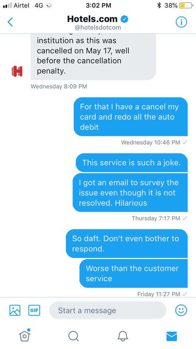 onefromthevault's tweet image. @hotelsdotcom how shameful is this lack of response.  #terribleservice #poorresponse #CustomerService #CustomerExperience #CustomerLoyalty