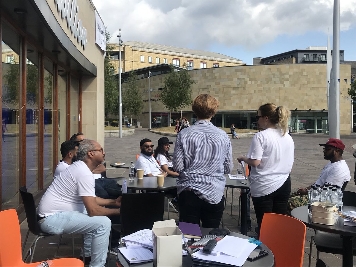 Integration day in Bradford, pop in and have your say😀#communities#Bradford#integration