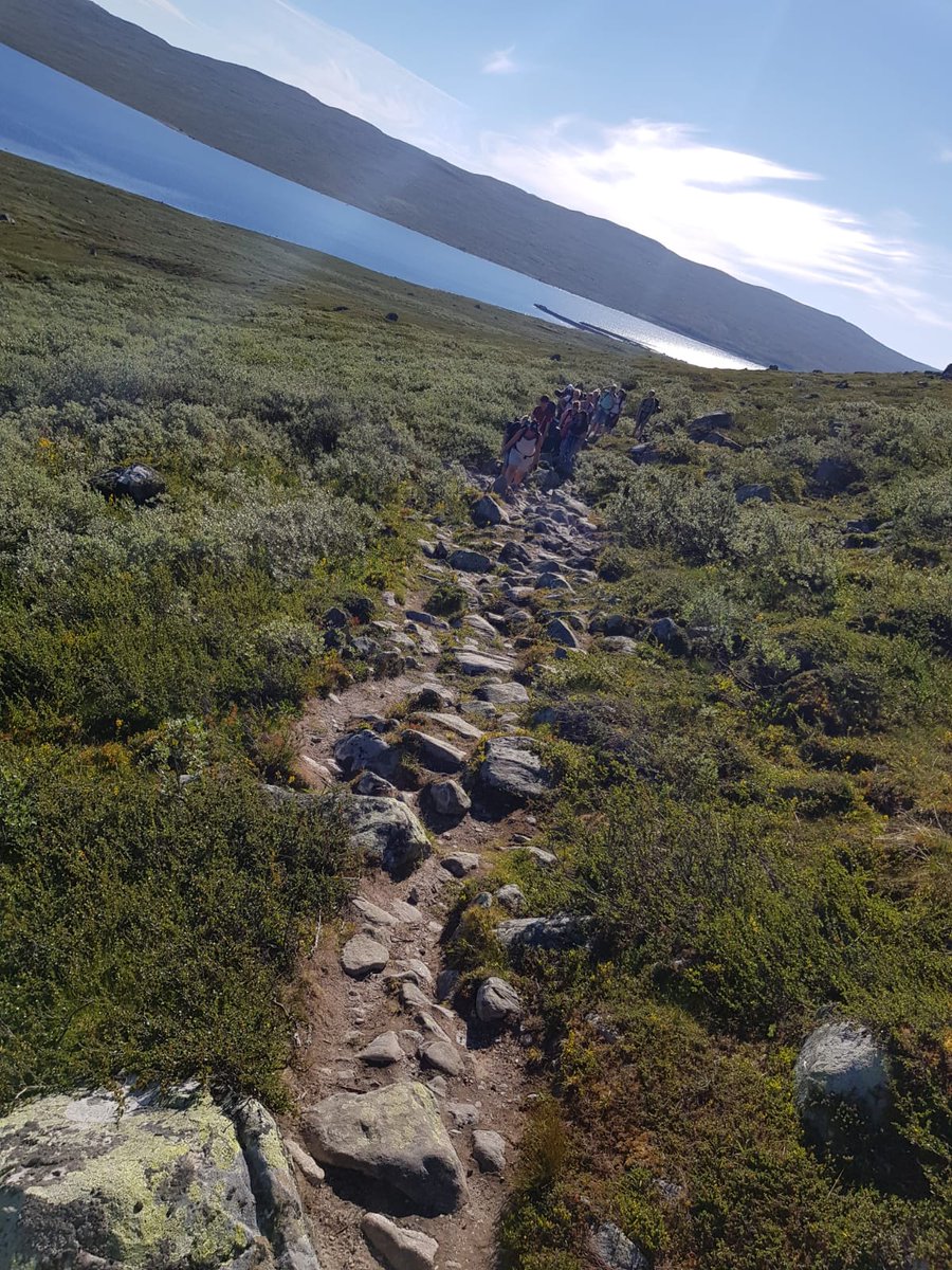 sw3lbp's tweet image. De #ea595 heeft de afgelopen 2 dagen een prachtige hike door #Noorwegen gemaakt. Ze hebben vannacht overnacht op 1300m hoogte. #zoka18 #scouting #sw3lbp