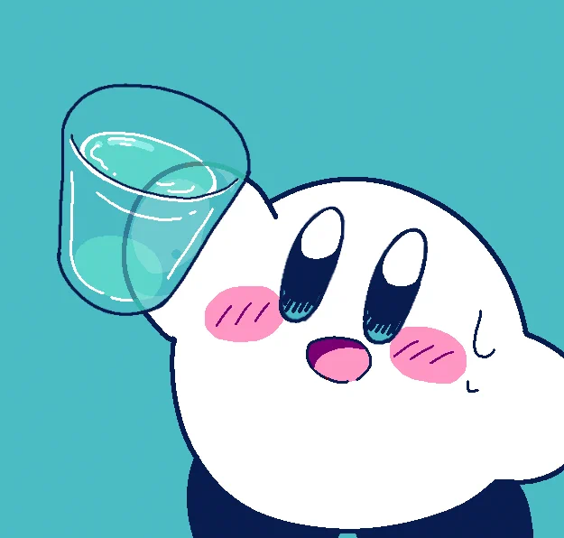 #このツイートを見たらコップ一杯の水を飲む
水分と塩分補給忘れずに? 