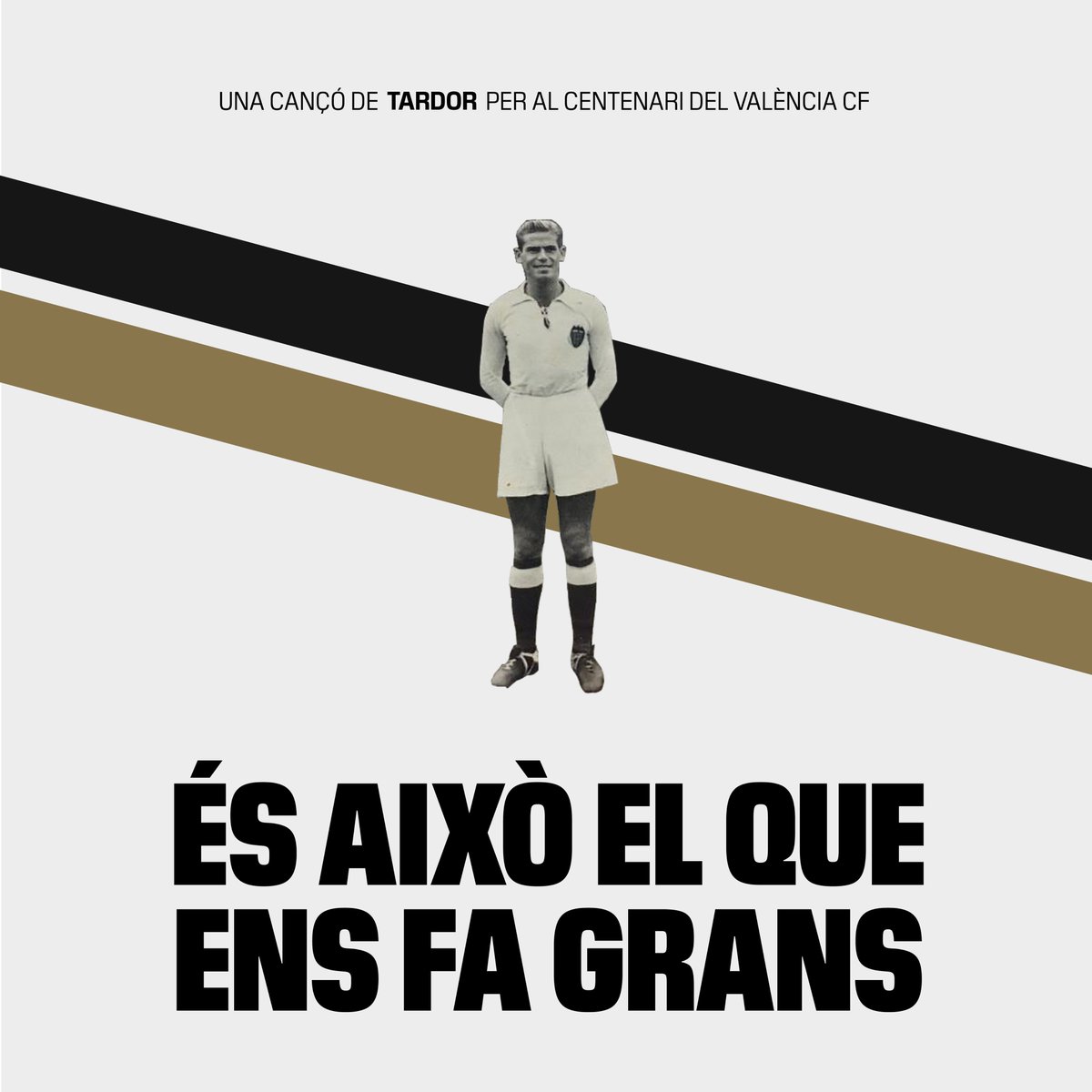 Tots els membres de Tardor som aficionats del <a href="/valenciacf/">Valencia CF</a> . El nostre equip fa 100 anys i volíem fer-li un homenatge. Demà presentem 'És això que ens fa grans', la nostra cançó per al centenari.