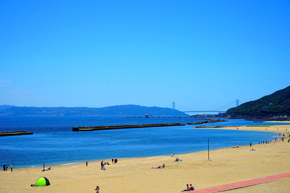 神戸市広報 Facebook 須磨 舞子で海開き T Co Lmnjcafne9 海水浴期間は須磨海水浴場で8月31日まで アジュール舞子で8月26日まで