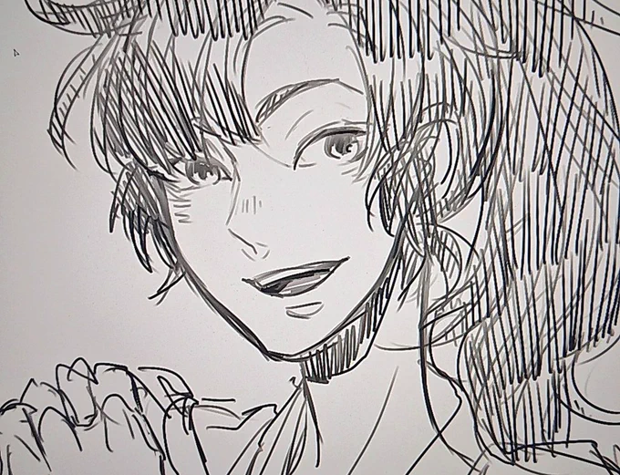 推しの顔だけずっと描いてたい人間。 
