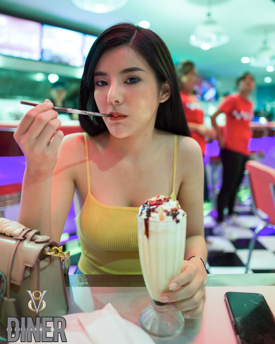 V8Diner_Bangkok's tweet photo. Our milkshakes bring all the boys (and girls) to the yard, (Photo: Supitcha Boonkumphoung)
 #V8Diner #Riverdale #PopsDiner https://t.co/22YoC3dWUZ