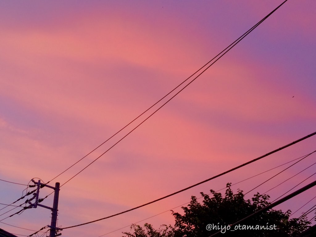 hiyo_otamanist's tweet photo. (´▽`)
#イマソラ #mysky #sunsetjp https://t.co/fYoVmnEgHB