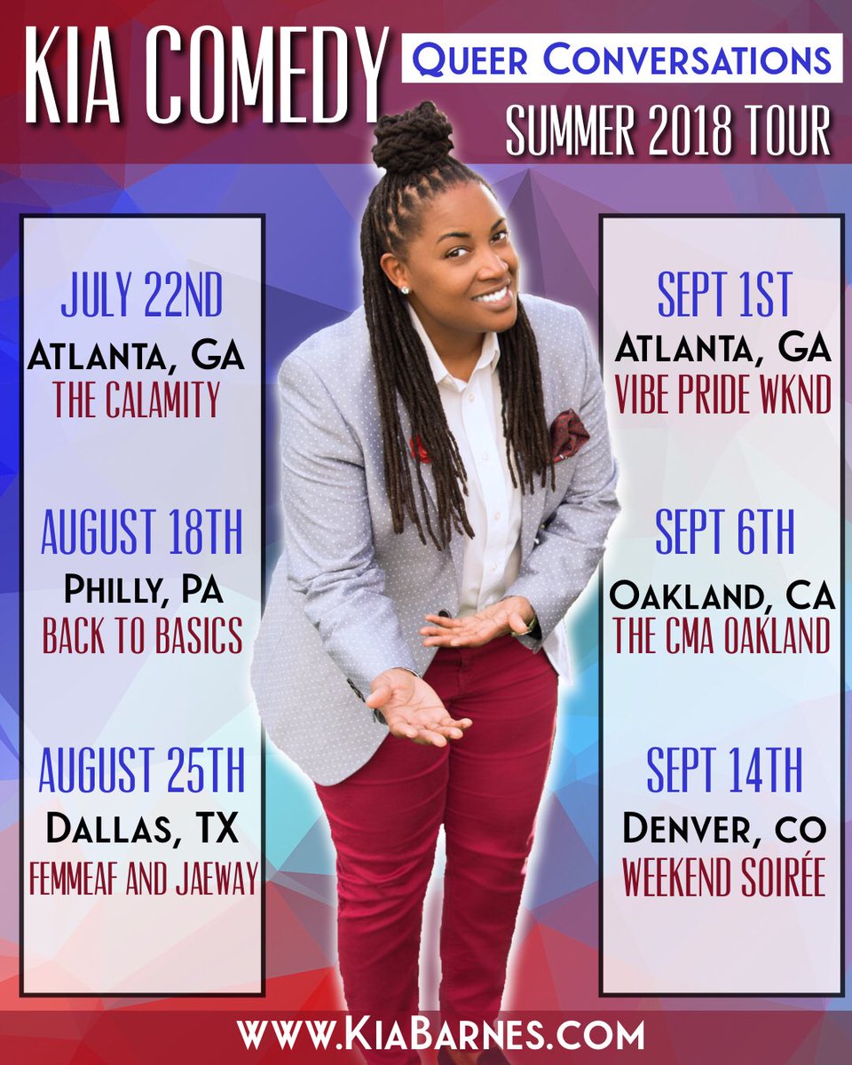 KiaComedy's tweet photo. It’s Showtime! #KiaComedy #Comedian #LesbianComedian #Comedienne #Lol #NotJustJokes #KiaAndCo #LGBT #LGBTQ #LGBTQIA #QWOC #QPOC #DykeMarch #Lesbian #Gay #Trans #QueerComedy #GLAAD #HRC #Unity #Diversity #LesbianLove #LoveWins #QueerConversations https://t.co/B6fGPj5AL0
