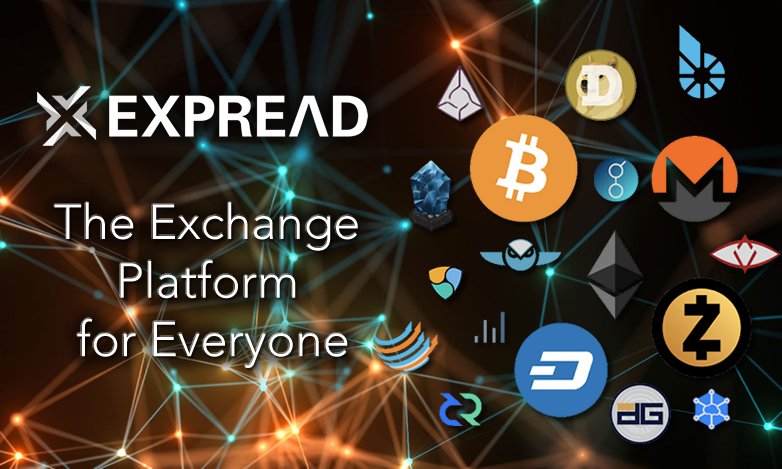 Expread is a new platform integrating blockchain technology based solutions and changing the way cryptocurrency exchanges are established and operated. Visit Expread.io