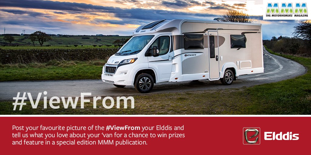 _Elddis_'s tweet image. Elddis has teamed up with @MMM_Magazine!

Tweet us your favourite picture of the #ViewFrom your Elddis Motorhome and tell us what you love about your Motorhome for a chance to win Elddis prizes and feature in a special edition MMM publication.

Show us what Elddis means to you!