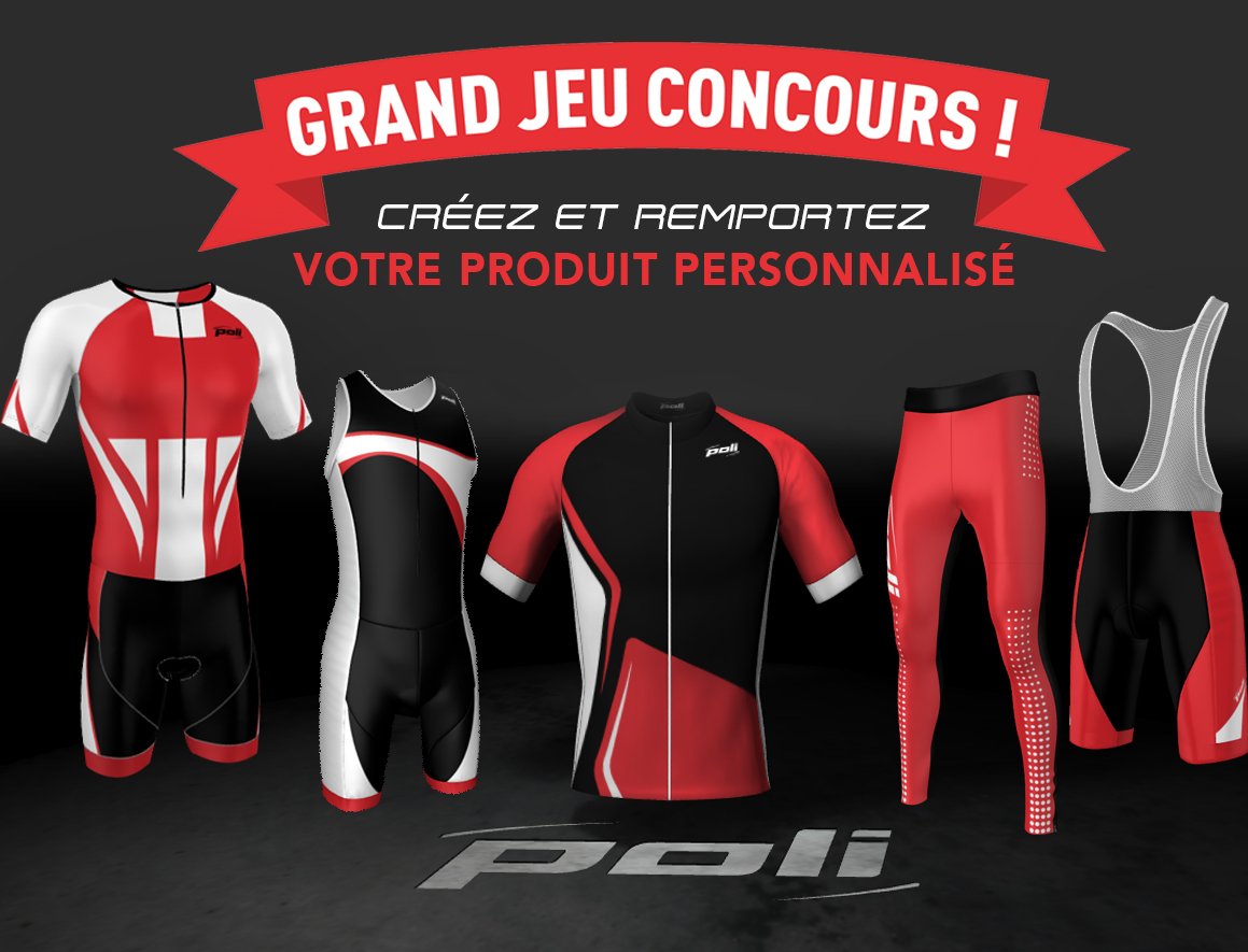🚴‍♂️ JEU CONCOURS CONFIGURATEUR POLI 🚴‍♂️
Remportez le produit personnalisé de votre choix sur notre configurateur!! (valeur 79.9€ à 149.9€) Pour jouer, rendez-vous sur facebook.com/POLI.FR/photos…