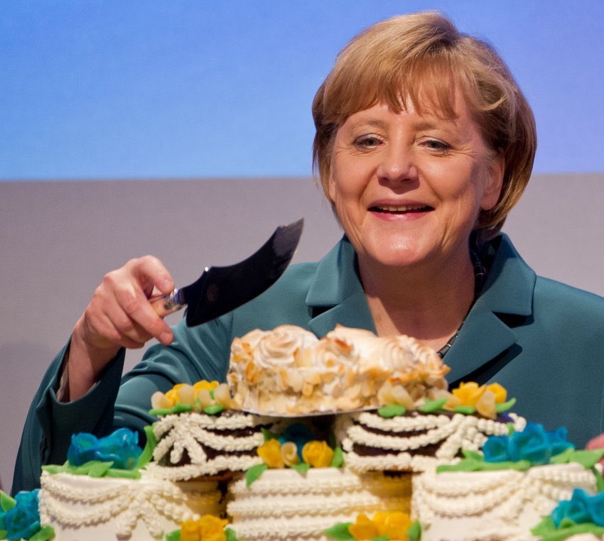 Our very own Angela Merkel is 64. Happy birthday Maama. Enjoy your day!   