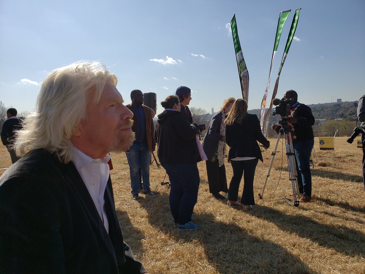 ShamilIdriss's tweet photo. Honored beyond words that @TheElders chose 3 programs of @SFCG_ among the 100 #SparksOfHope with tree planting for each.  Elder @MaryRobinsonCtr and supporter @richardbranson on hand to share in celebration! #WalkTogether https://t.co/SkBID7JZgf