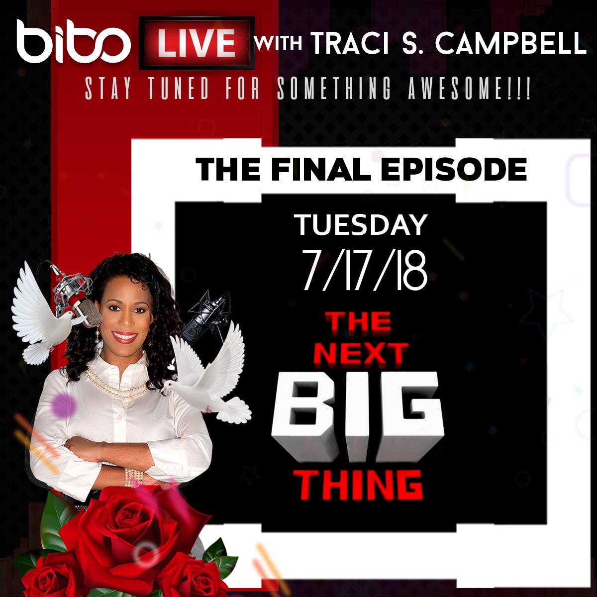 TraciSCampbell's tweet photo. TODAY — As we wrap up &amp; say farewell to #BIBOLive with @WindyCityUG ... we are excited to announce the next chapter and news about the show. TUNE IN 6:05pm ct / 7:05pm et https://t.co/9K5ZZNwB9H #radio #Chicago #news #Announcement #media https://t.co/1Amw4dlOCe
