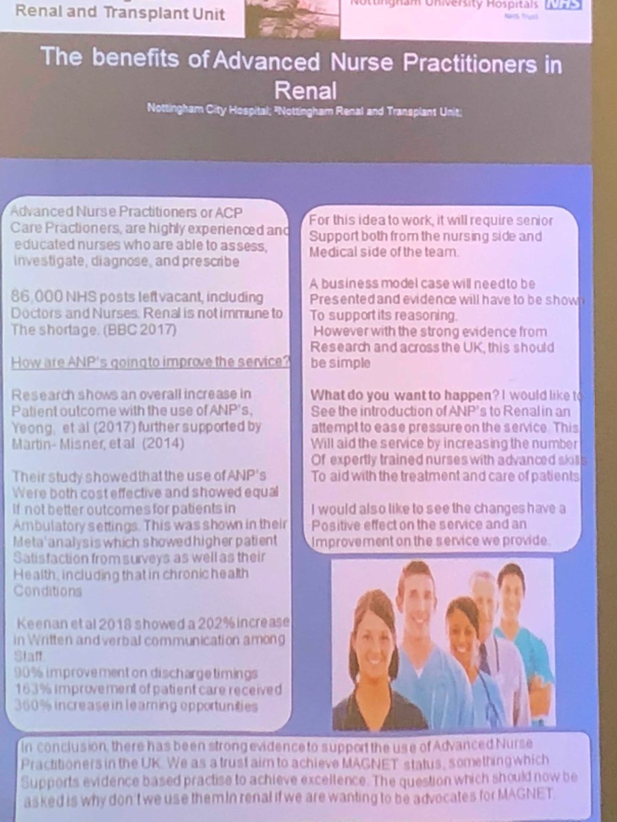 A great session from the advanced renal course presenting their posters- congratulations to all - brilliant work! <a href="/LesleyReilly20/">Lesley Reilly RN</a> @belindadring @markrigby22 #teamCas