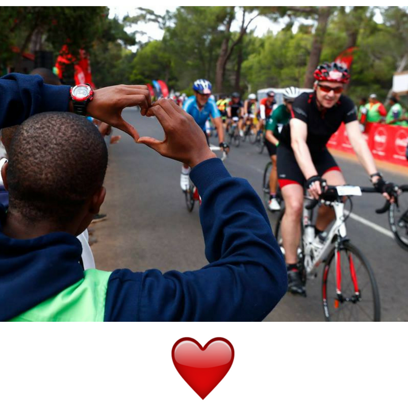 CTCycleTour's tweet photo. What emoji represents your memory of the 2018 Cape Town Cycle Tour? #WorldEmojiDay ππ΄ββοΈπ
π https://t.co/r8tkbh1P9x