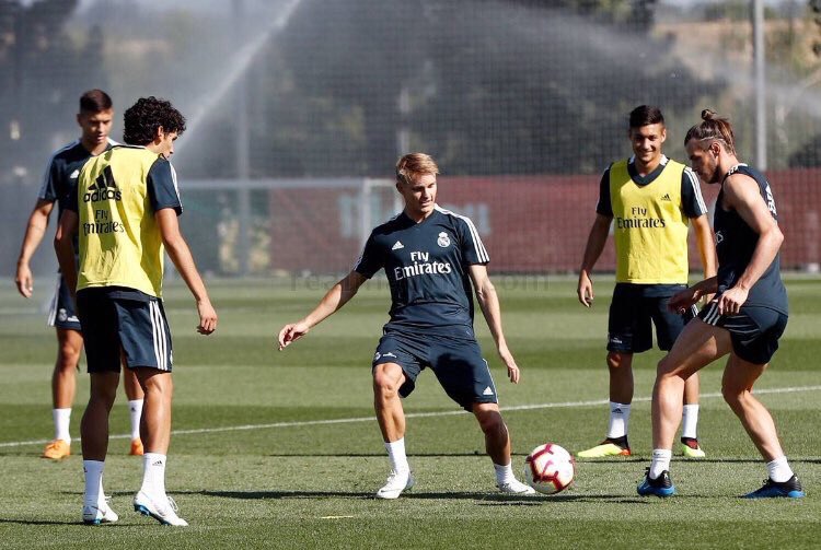 Martin Ødegaard og resten av Real Madrid er i gang med sesongoppkjøringen til sesongen 2018/19