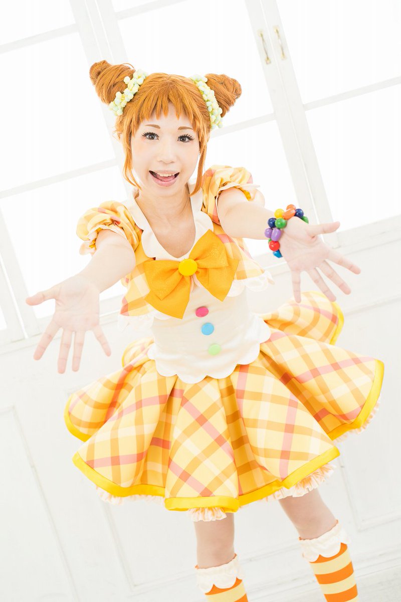 和佐 コス アイカツ 有栖川おとめ イエローステージコーデ らぶゆ なのです 撮影 こたつさん