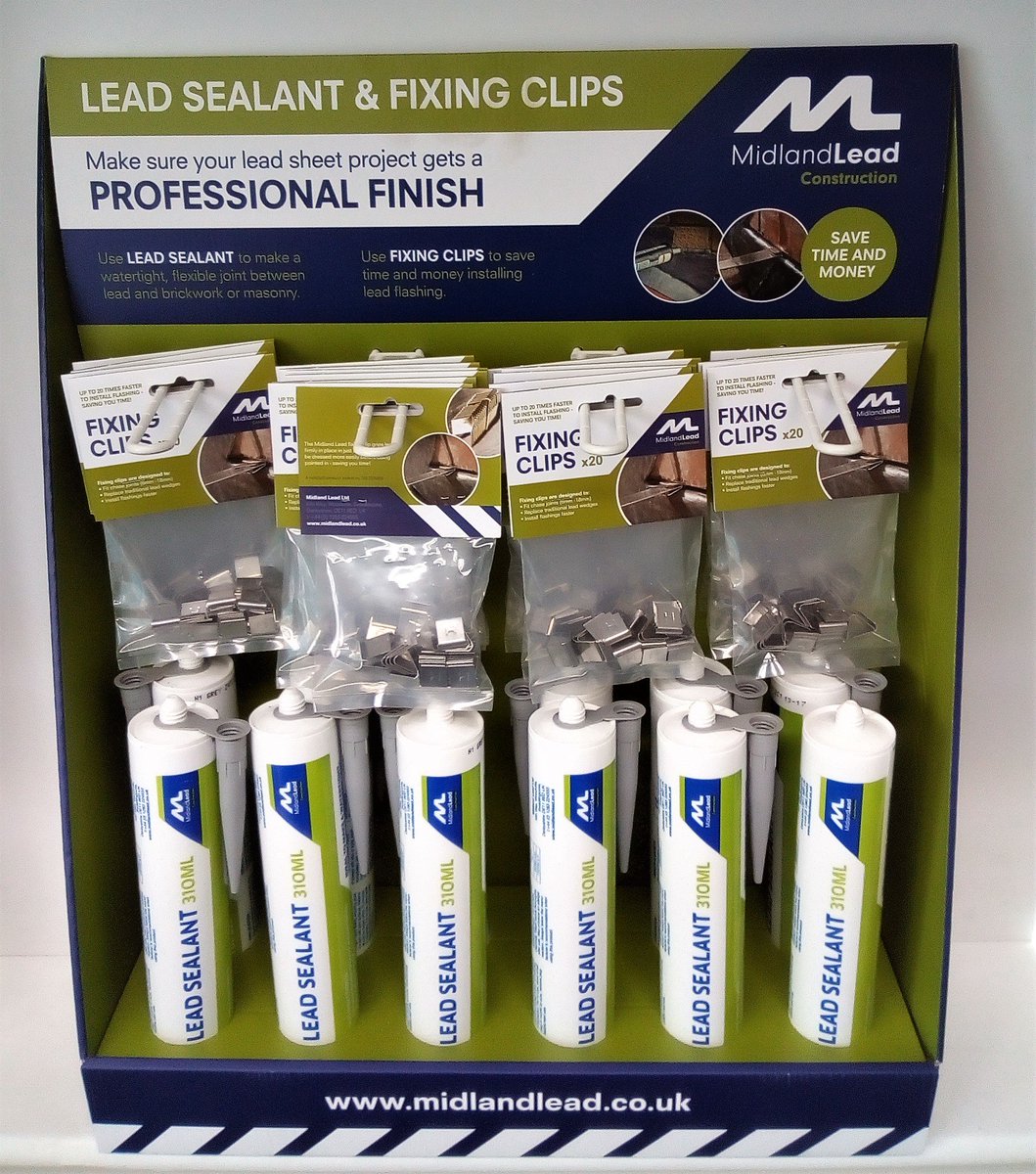 OneShopRoofing's tweet photo. ***SPECIAL OFFER***

For a limited time only! We are giving a away a free pack of hall clips and a tube of lead sealant with every roll of lead purchased.

Call us today to place your order 01234 912020 

#lead #OneShop #specialoffer https://t.co/nSvnahHBL4