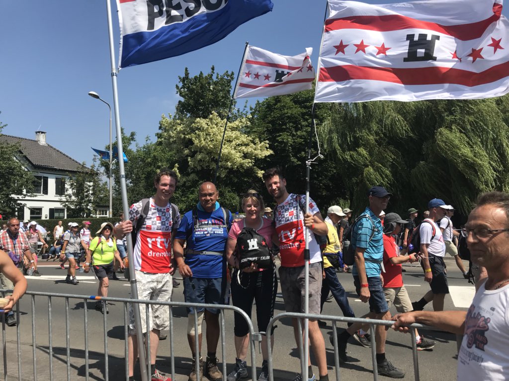 KaatjeMulder's tweet image. Drentse enclave in #Nijmegen #Pesse #Gieterveen #Hoogeveen  #vierdaagse