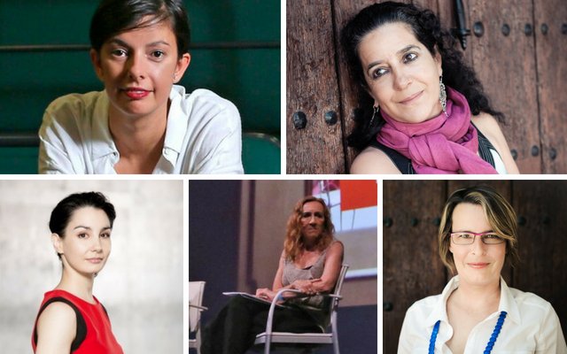 TeatrosCanal's tweet photo. No está todas las que son. Sí son todas las que están.
Mujeres en la escena: directoras, actrices, gestoras... que rigen las artes escénicas en la actualidad.
https://t.co/OFcJxuYmkR #TdCBlog https://t.co/KyTXMFIXsq