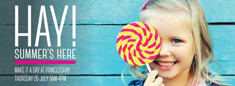 Princesshay's tweet photo. Celebrate summer at Princesshay's free community event today from 11am. Enjoy spectacular street entertainment, live music, a face painter, creative workshops and food samples from the restaurants. #HAYsummer More info: https://t.co/B0EJaemA6R https://t.co/FweUfzSPY5