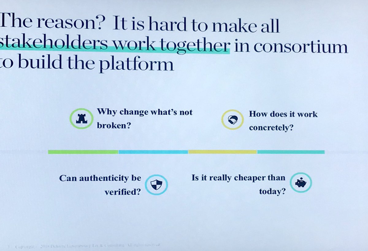 ElisaGravil's tweet photo. Distribution of #blockchain in #Art represents only 5% of the total opportunities of this new technology via @DeloitteLU #ArtTechSummit @ChristiesInc London #mbadmb https://t.co/9U5tz4hRnB