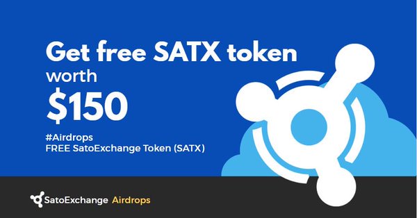 cryptodrops_xyz's tweet image. #freetokens #airdropalert #airdrop #ethereum #bounty #cryptocurrency #bitcoin
Get 1000 SATX tokens (worth ~$150) plus more for referring people

cryptodrops.xyz/satoexchange-a…