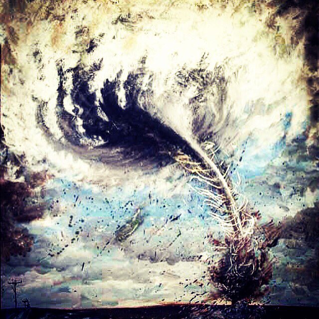 Storm_Chaser__'s tweet photo. #tornadoporntuesday 🎥🌪Thank you Cathy Malcolm @kinkyboodle for providing this week’s crazy beautiful tornado!!! 🌈❤️ If you have an original photo or piece of art with a tornado and you want it to be featured in our #tornadoporntuesday posts, follow us and send us a message https://t.co/Q5Q3MVzWhu