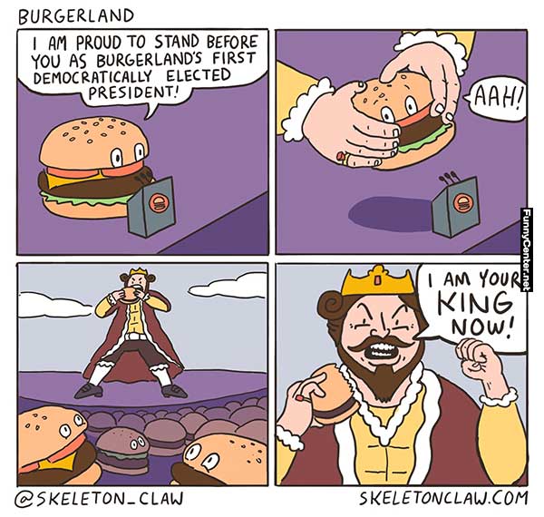 CenterFunny's tweet photo. Your True #Burger #King https://t.co/az6gMJW6CA #FUNNY #COMICS https://t.co/M7Ggt5aQPo