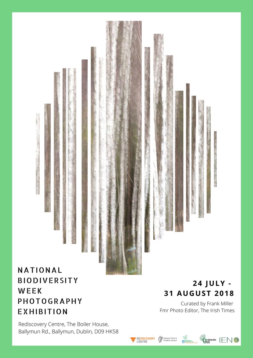 RediscoveryCtr's tweet photo. The @IrishEnvNet Biodiversity Photographer of the Year Exhibition will be displayed at the Rediscovery Centre from the 24 Jul – 31 Aug. Make sure to call in and view these photos that were selected by  @millerfrank1 as they highlight some of Ireland's best flora and fauna. https://t.co/D3zUYaJHFt