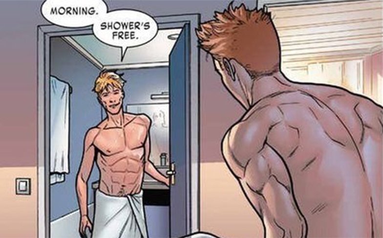 Gay strip comic
