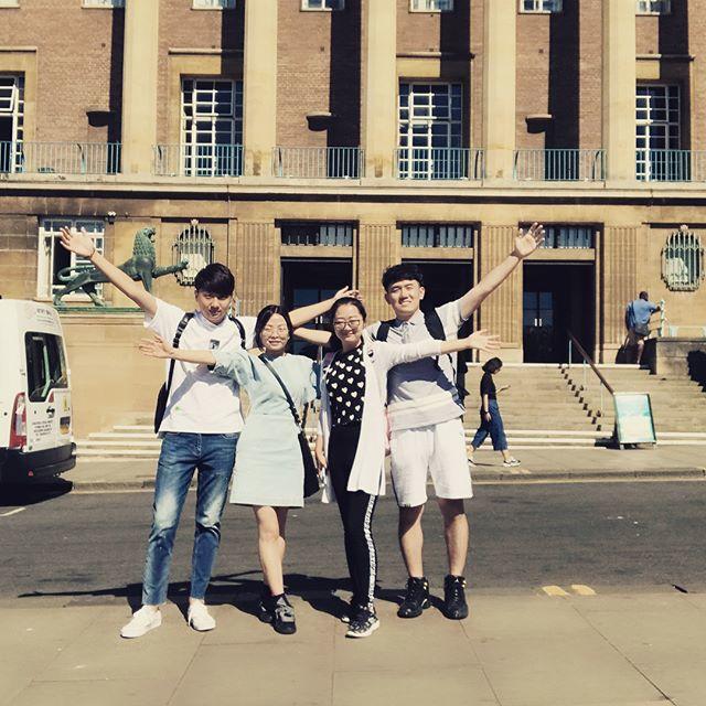 INTOStudy's tweet photo. Congratulations to Haowen, Jing, Bojue, Peiyuan, winners of the @INTO_UEA City Challenge! Our pre-sessional English #INTOfriends took some great photos whilst trying to get familiar with #Norwich.

Start having your own study abroad fun: https://t.co/zTghJTID61

#INTOUEA #UEA https://t.co/7KY2u7BkRs