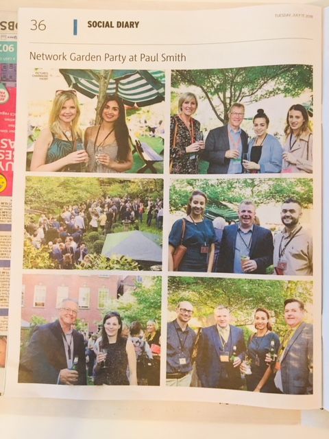 RSViP_'s tweet image. You will find our May Network Social &amp;amp; Garden Party at Paul Smith featured in today's issue of Business Monthly Nottingham Post @NottinghamPost #nottinghamnetworking @PaulSmithDesign
