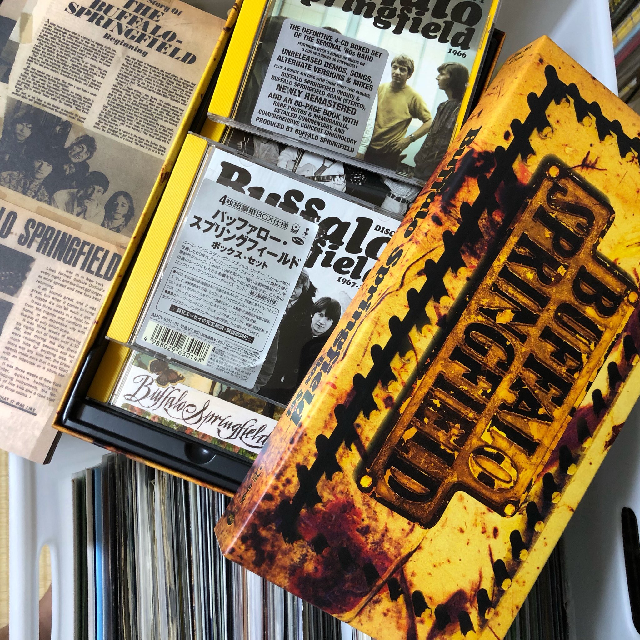 白土能之 on "#nowplaying Buffalo Springfield - Box (2001) #buffalospringfield #stephenstills #neilyoung #richiefuray #brucepalmer #deweymartin #jimmessina #atcorecords #rhinorecords #cdcollection #folkrock #countryrock #psychedelic ...