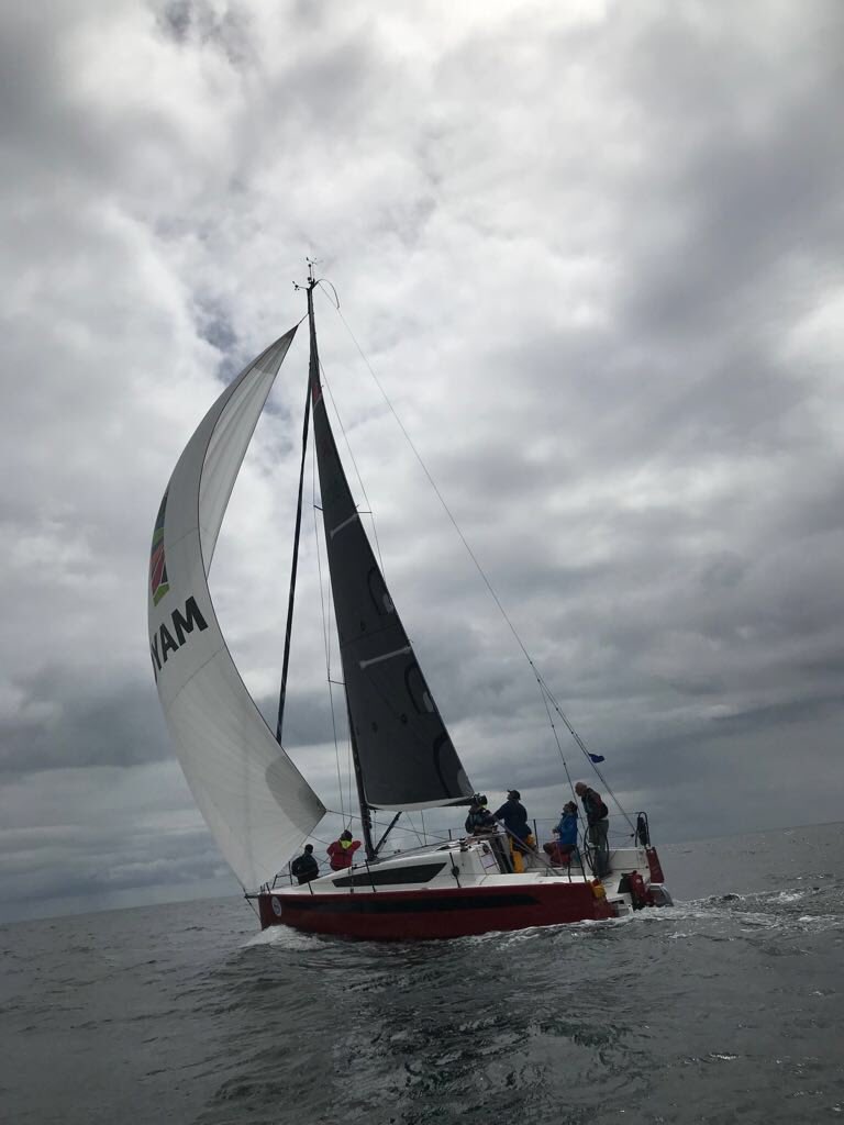 And we are off. Go team w1Da!! <a href="/corkweektweet/">Volvo Cork Week</a>
