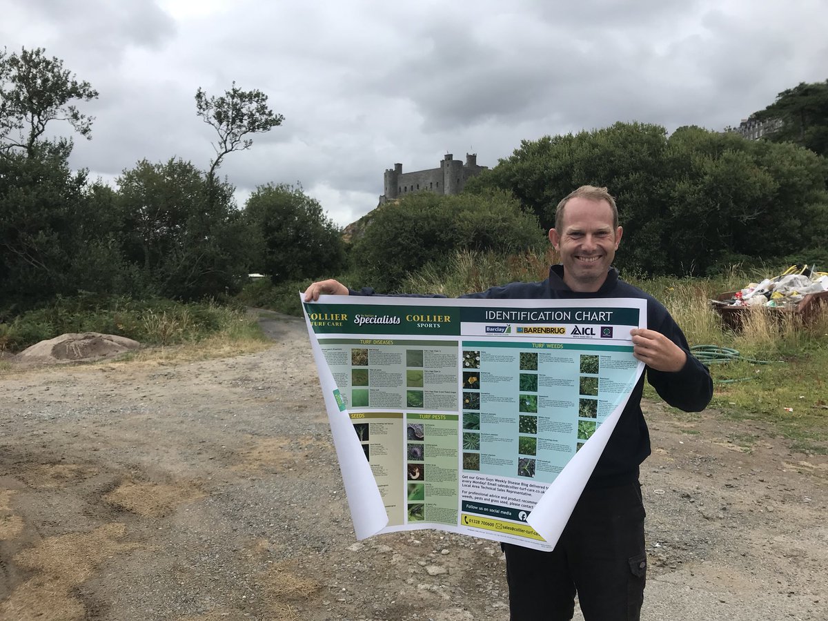 Incog72's tweet photo. @CollierTurfCare early start but has to be the best commute I do!! Cheers @rhysbut_rhys @royalstdavidsgc love the castle in the background ๐ฐ #CTCwallchart https://t.co/vVtrpFKhn2