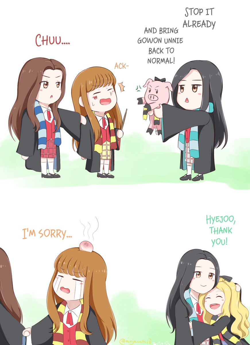 ninjacats18's tweet image. Wizard Chuu 

#loona  #이달의소녀  #이브 #고원 #츄 #올리비아혜 #fanart  #yves #gowon #chuu #oliviahye #yyxy