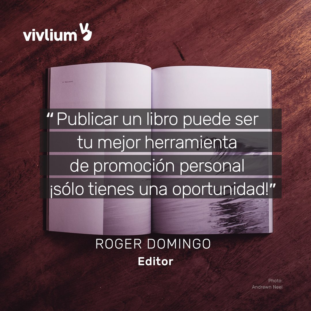 ¿Quieres saber cómo escribir y publicar tu libro en 10 pasos? Te lo cuenta <a href="/RogerDomingo/">Roger Domingo</a> en #Vivlium vivlium.com/curso-como-esc…