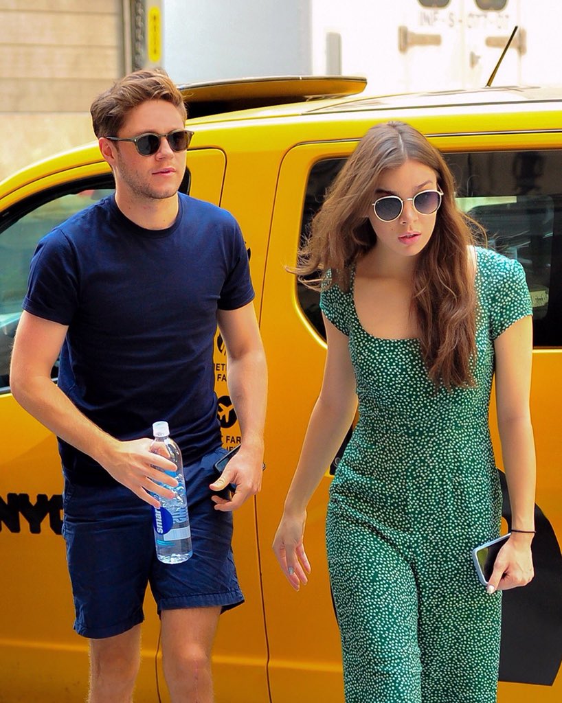 NewsSteinfeld's tweet photo. Hailee Steinfeld and Niall Horan on July 16th in New York. https://t.co/jmFXXKYOMA