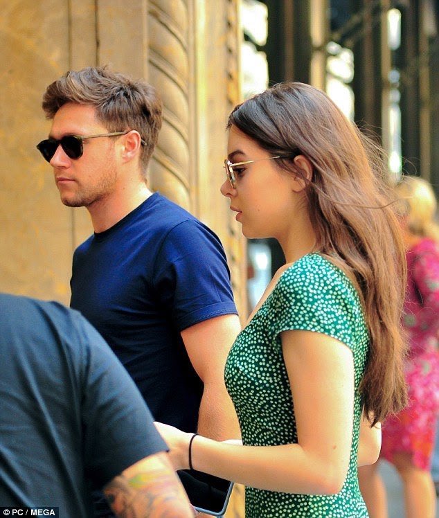 NewsSteinfeld's tweet photo. Hailee Steinfeld and Niall Horan on July 16th in New York. https://t.co/jmFXXKYOMA