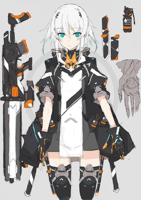 コミティア受かってたー まだラフだけどこんな感じの複数のオリジナルキャラの本を出します  スペースは「虹色くりえいた〜ず」ほ12a
このキャラ結構気に入ってるからVtuberになりたい(そんな技術はない) 