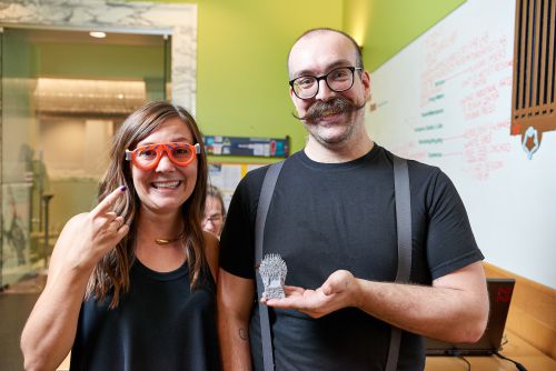 CPLFoundation's tweet image. Learn the basics of Fusion 360, a powerful computer aided design program you use to create models for 3D prints on July 21: bit.ly/2M85cyb. Funding for #CPLMakerLab is made possible by @cplfoundation donors. Support #CPLMakerLab today bit.ly/2gkqP3D